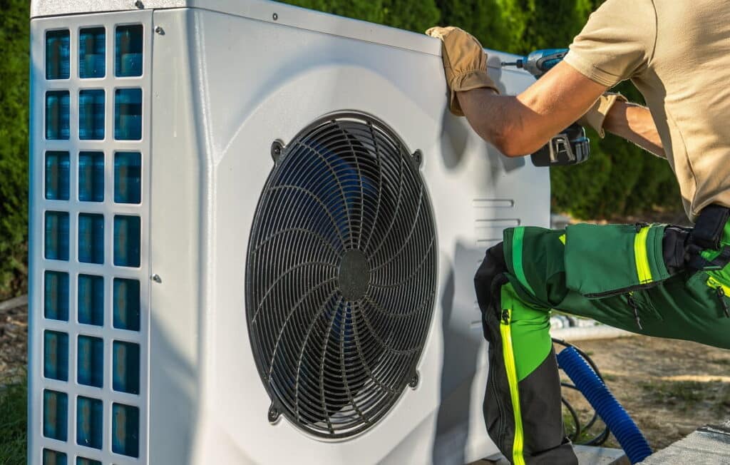 heat pump installation in Tampa, FL